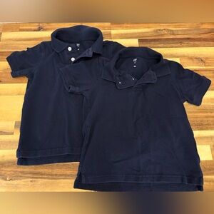 Toddler Navy Blue Uniform Polos-XS
